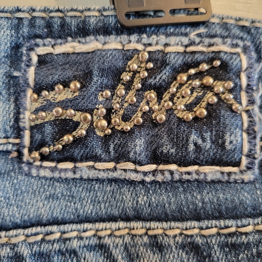 Silver Tuesday Low Rise Flare Denim Jeans - Picture 6 of 12